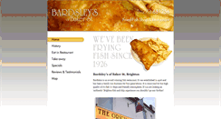 Desktop Screenshot of bardsleys-fishandchips.co.uk