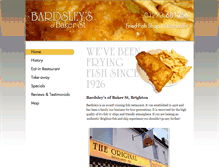 Tablet Screenshot of bardsleys-fishandchips.co.uk